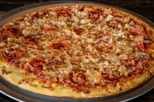 Carnivore Pizza.